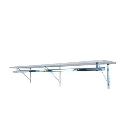 Custom Shelf with Rod and Bracket Kit (16" - 44")