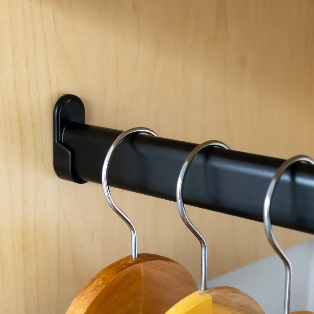 Custom Cut-to-Size Oval Closet Rod | Heavy Duty Wardrobe Hanging Rail