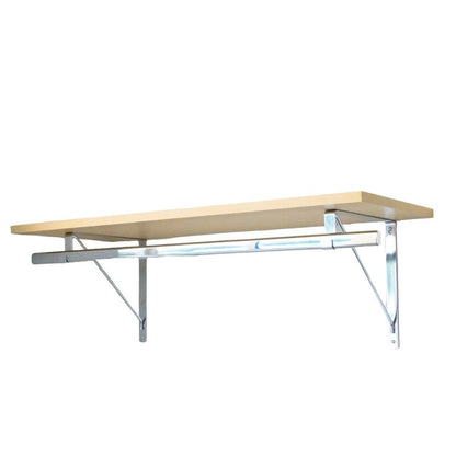Custom Shelf with Rod and Bracket Kit (16" - 44")