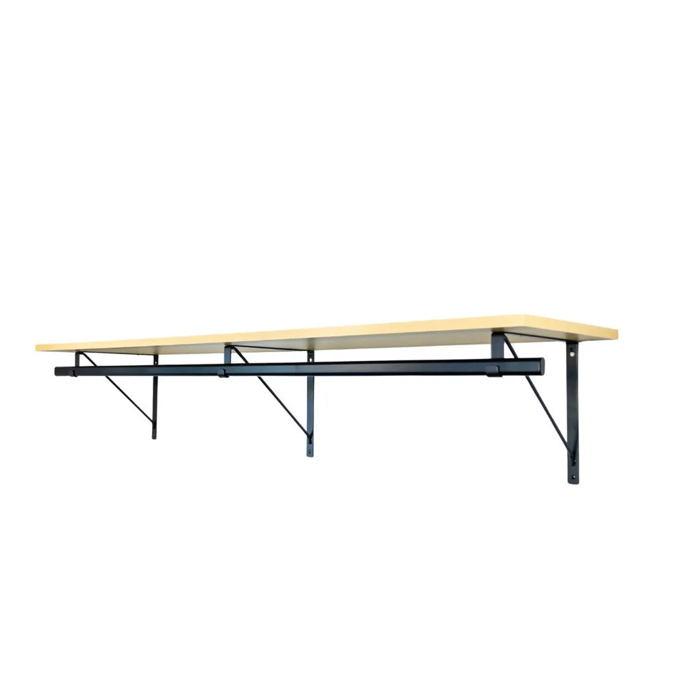Custom Shelf with Rod and Bracket Kit (44" - 72")