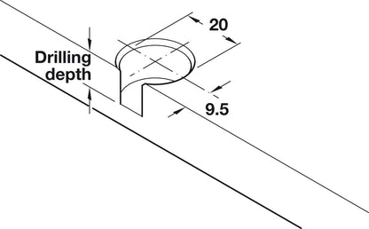Rafix 20 Flush System /Closet Connector – Hidden Panel Connector for Closets & Cabinets