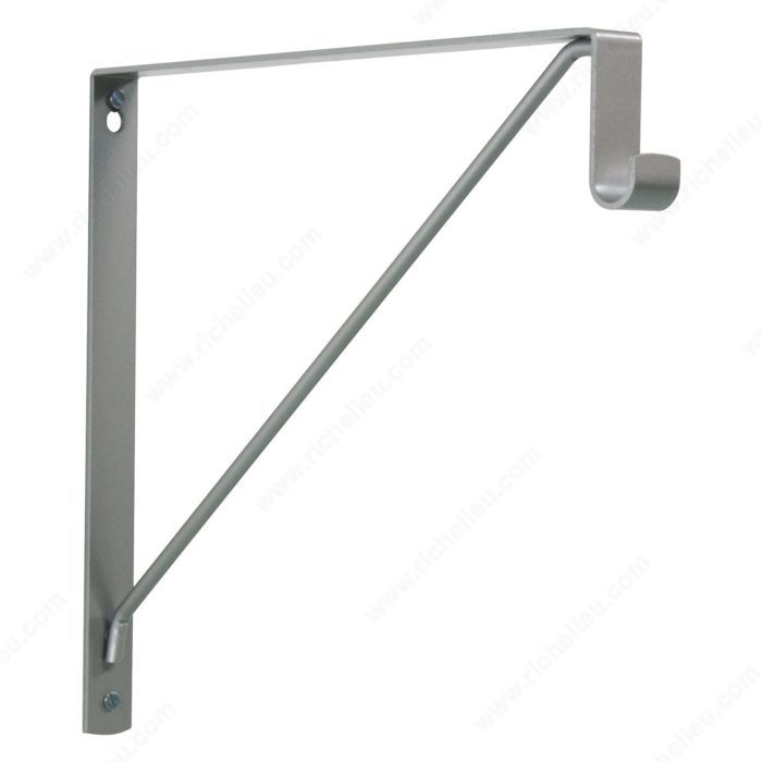 Oval Rod & Shelf Support Bracket – 5/8" x 1 1/8"