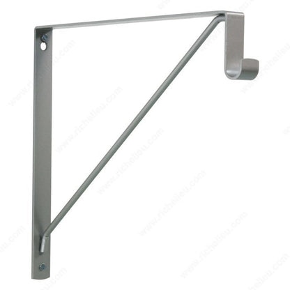 Oval Rod & Shelf Support Bracket – 5/8" x 1 1/8"