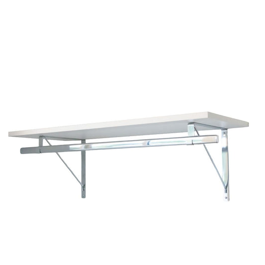 Custom Shelf with Rod and Bracket Kit (16" - 44")