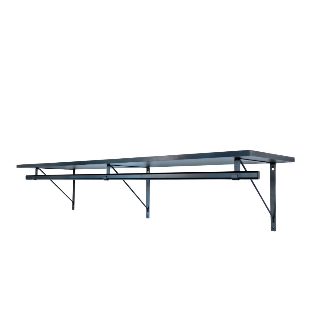 Custom Shelf with Rod and Bracket Kit (44" - 72")