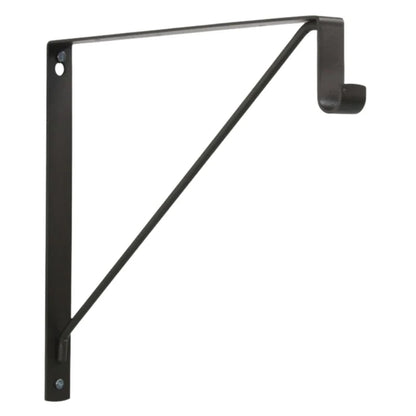 Oval Rod & Shelf Support Bracket – 5/8" x 1 1/8"