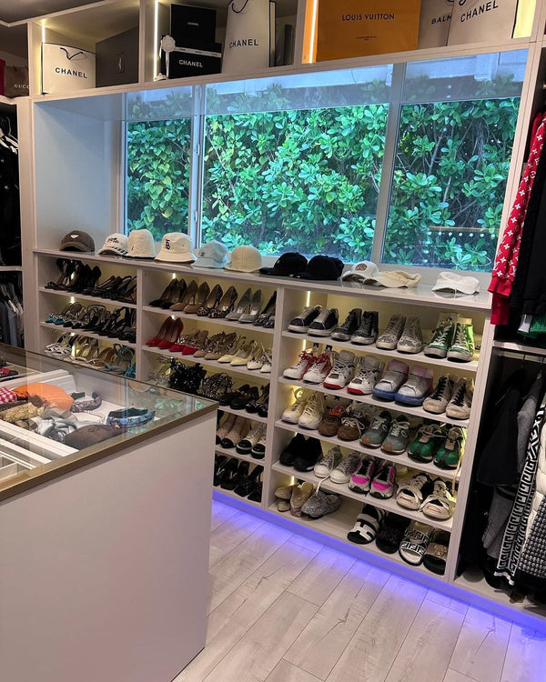 Custom closet system by Cut to Size LLC