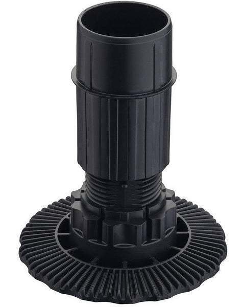 Hafele AXILO 78 black adjustable leveling foot 80 mm